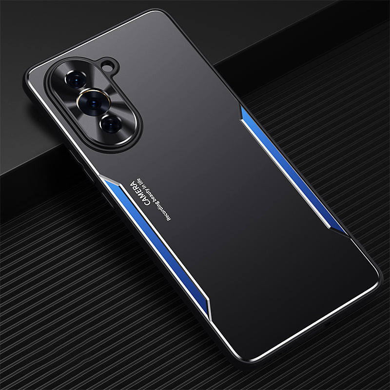 For Huawei nova 10 4G Anti-drop Phone Case Aluminium Alloy + TPU Cell Phone Cover
