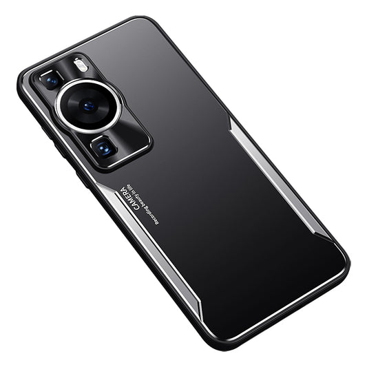 For Huawei P60 Shockproof Phone Case Aluminium Alloy+TPU Anti-scratch Cover