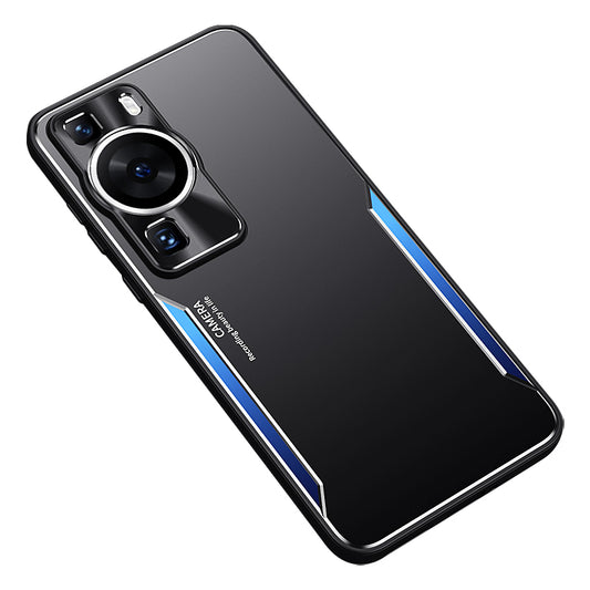 For Huawei P60 Shockproof Phone Case Aluminium Alloy+TPU Anti-scratch Cover
