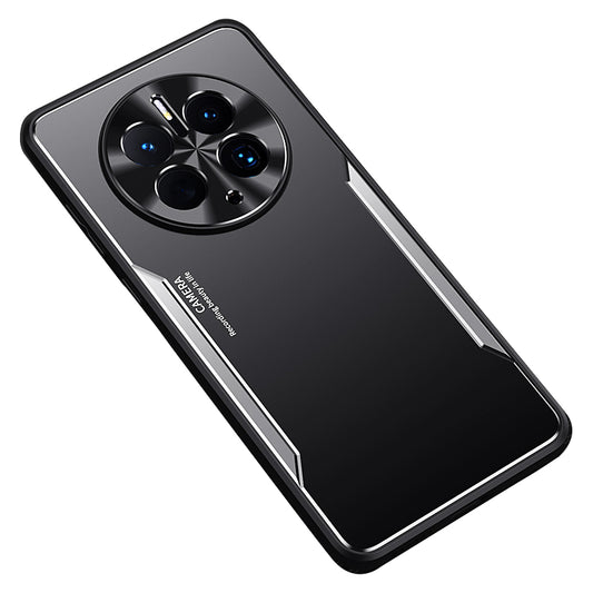 For Huawei Mate 50 Pro 4G Aluminium Alloy+TPU Cover Shockproof Mobile Phone Case