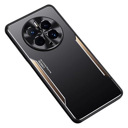 For Huawei Mate 50 Pro 4G Aluminium Alloy+TPU Cover Shockproof Mobile Phone Case