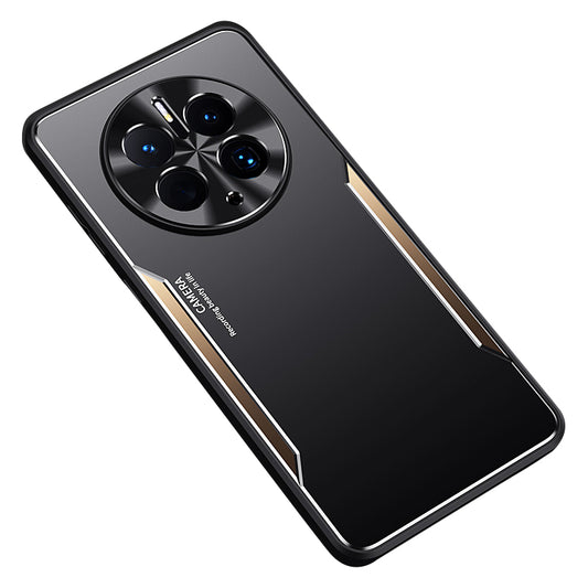 For Huawei Mate 50 Pro 4G Aluminium Alloy+TPU Cover Shockproof Mobile Phone Case