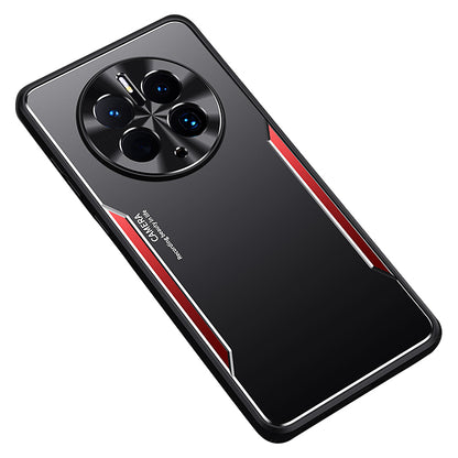 For Huawei Mate 50 Pro 4G Aluminium Alloy+TPU Cover Shockproof Mobile Phone Case