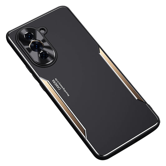 For Huawei nova 10 Pro 4G Aluminium Alloy+TPU Phone Cover Drop-proof Back Case