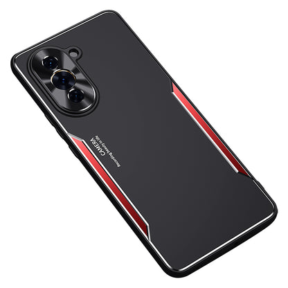 For Huawei nova 10 Pro 4G Aluminium Alloy+TPU Phone Cover Drop-proof Back Case