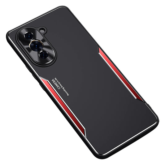 For Huawei nova 10 Pro 4G Aluminium Alloy+TPU Phone Cover Drop-proof Back Case