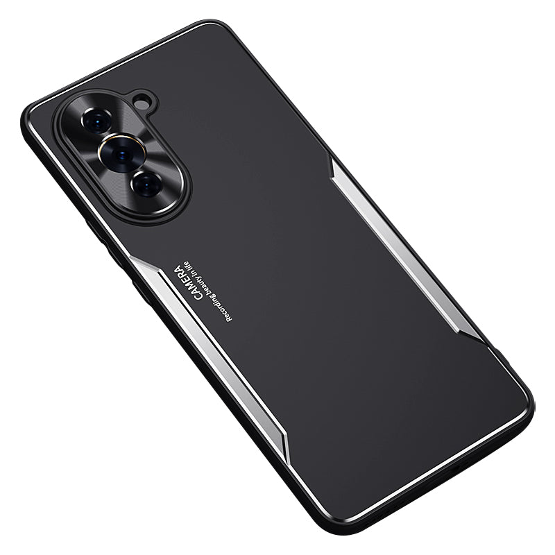 For Huawei nova 10 Pro 4G Aluminium Alloy+TPU Phone Cover Drop-proof Back Case
