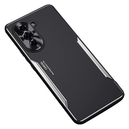 For Huawei nova 10 Pro 4G Aluminium Alloy+TPU Phone Cover Drop-proof Back Case