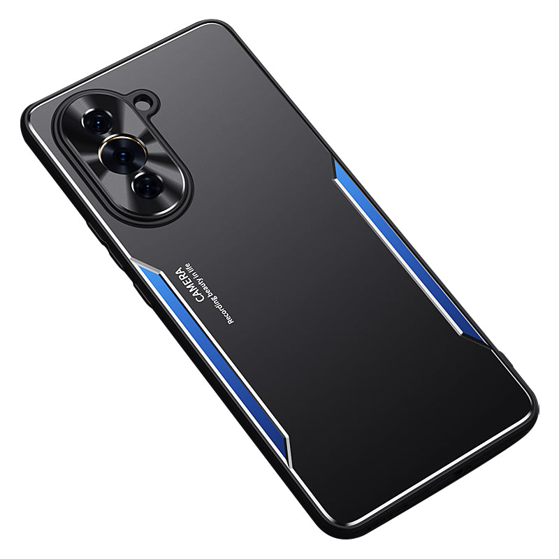 For Huawei nova 10 Pro 4G Aluminium Alloy+TPU Phone Cover Drop-proof Back Case