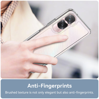 For Honor 90 Lite 5G / X50i 5G TPU+Acrylic Mobile Phone Back Cover Clear Protective Shockproof Case