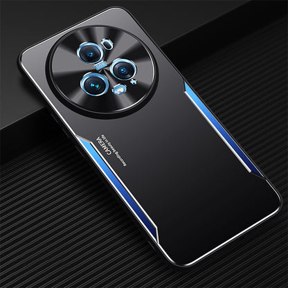 For Honor Magic5 Pro Slim-fit Smartphone Shell Aluminum Alloy + TPU Mobile Phone Case