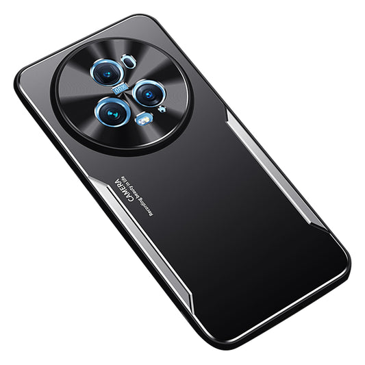 For Honor Magic5 Pro Slim-fit Smartphone Shell Aluminum Alloy + TPU Mobile Phone Case
