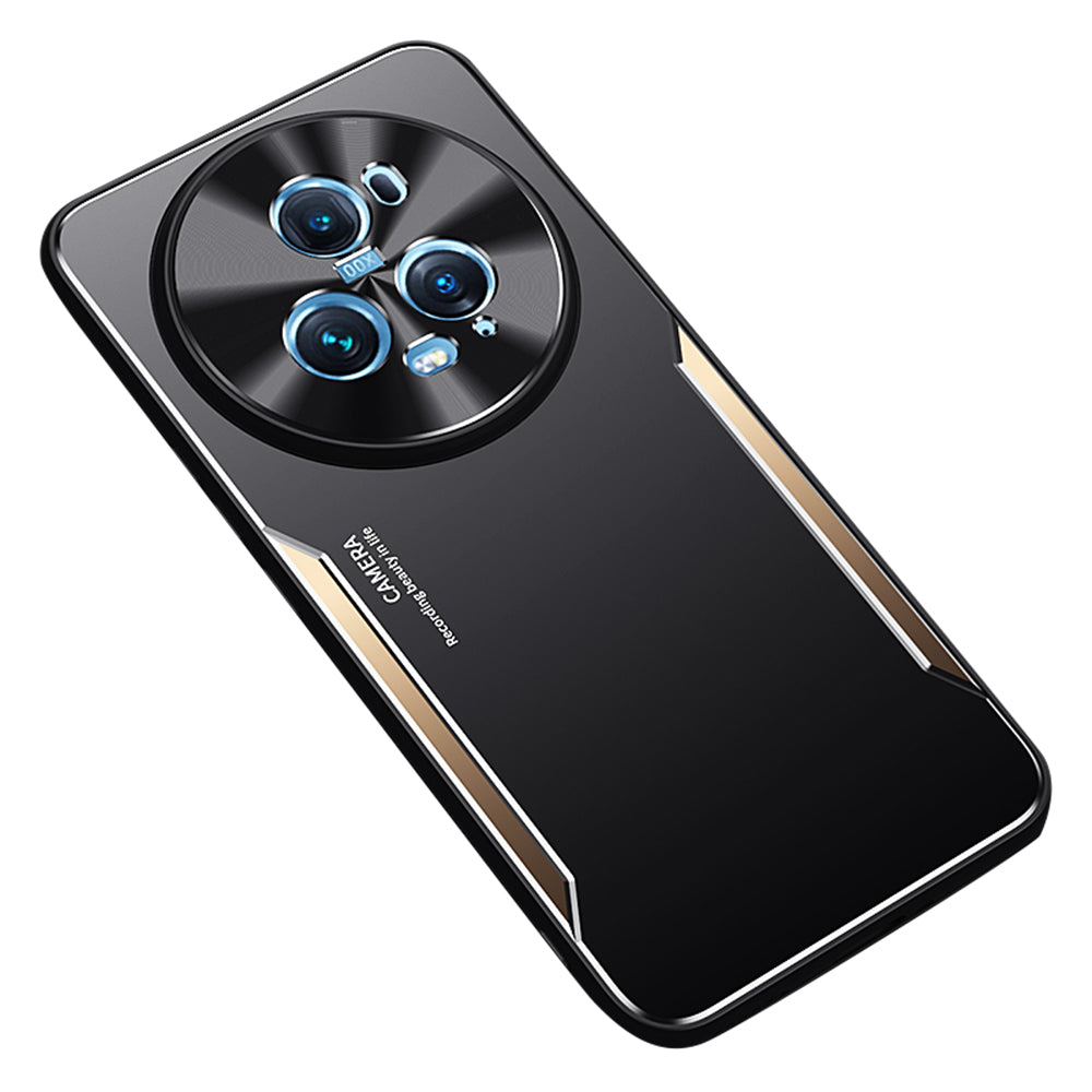 For Honor Magic5 Pro Slim-fit Smartphone Shell Aluminum Alloy + TPU Mobile Phone Case