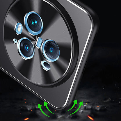 For Honor Magic5 Pro Slim-fit Smartphone Shell Aluminum Alloy + TPU Mobile Phone Case