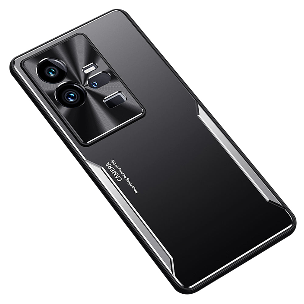 For vivo iQOO 11 Pro 5G Soft TPU + Hard Aluminium Alloy Anti-fall Cover Shockproof Phone Case