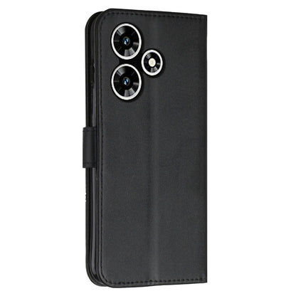 For Infinix Hot 30 Smartphone Case Anti-scratch PU Leather Magnetic Clasp Wallet Stand Cover