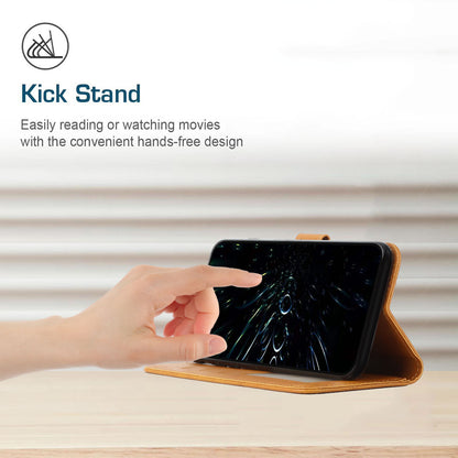 For Infinix Hot 30 Smartphone Case Anti-scratch PU Leather Magnetic Clasp Wallet Stand Cover