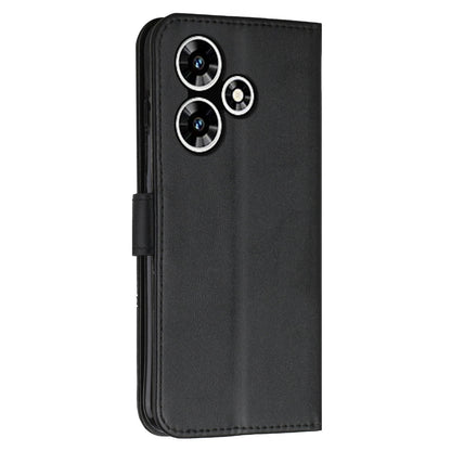 For Infinix Hot 30 Play NFC 4G Smartphone Case PU Leather Magnetic Clasp Wallet Foldable Stand Cover