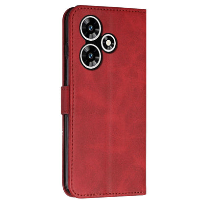 For Infinix Hot 30 Play NFC 4G Smartphone Case PU Leather Magnetic Clasp Wallet Foldable Stand Cover