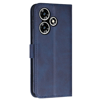 For Infinix Hot 30 Play NFC 4G Smartphone Case PU Leather Magnetic Clasp Wallet Foldable Stand Cover