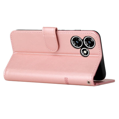 For Infinix Hot 30 Play NFC 4G Smartphone Case PU Leather Magnetic Clasp Wallet Foldable Stand Cover