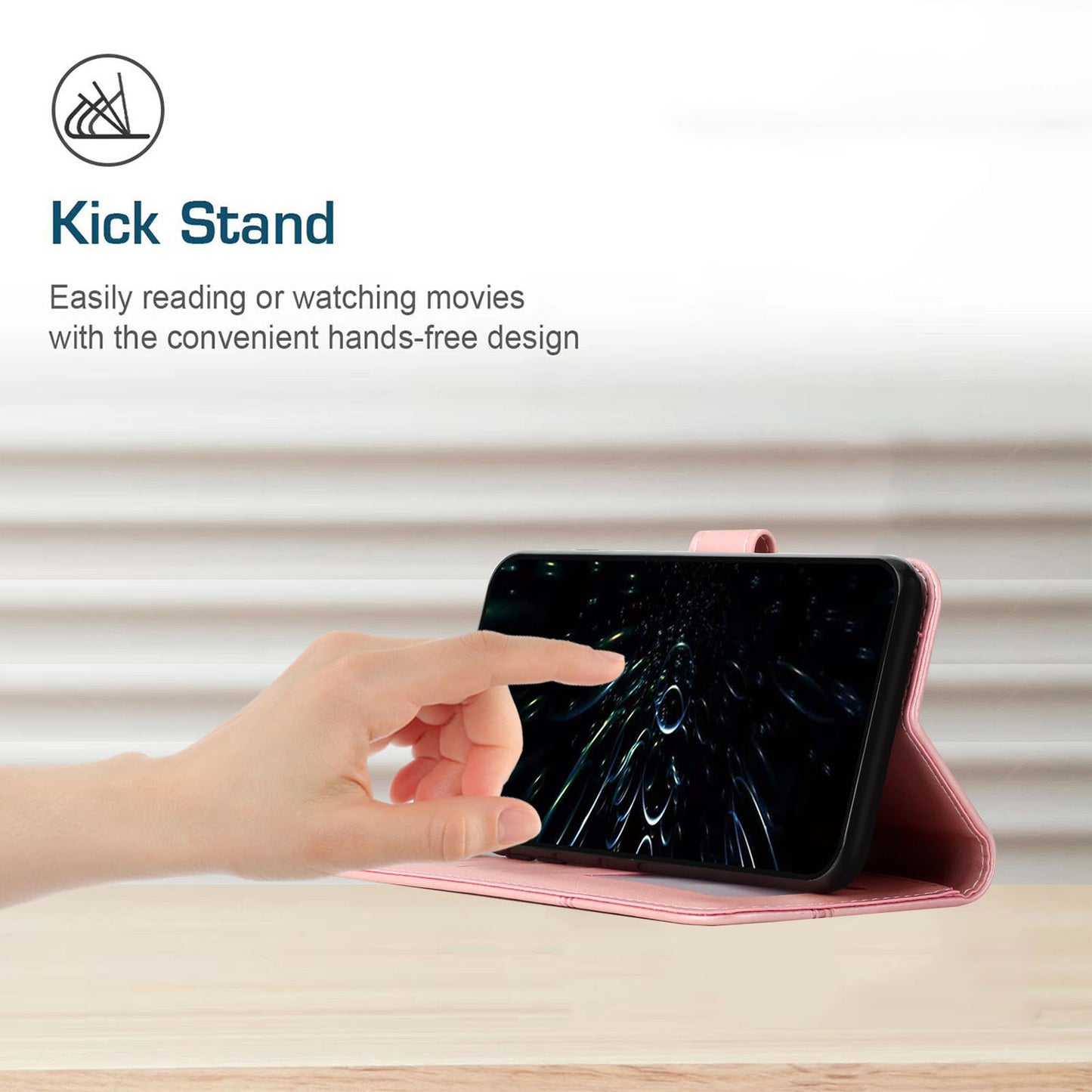 For Infinix Hot 30 Play NFC 4G Smartphone Case PU Leather Magnetic Clasp Wallet Foldable Stand Cover