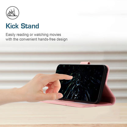 For Infinix Hot 30 Play NFC 4G Smartphone Case PU Leather Magnetic Clasp Wallet Foldable Stand Cover