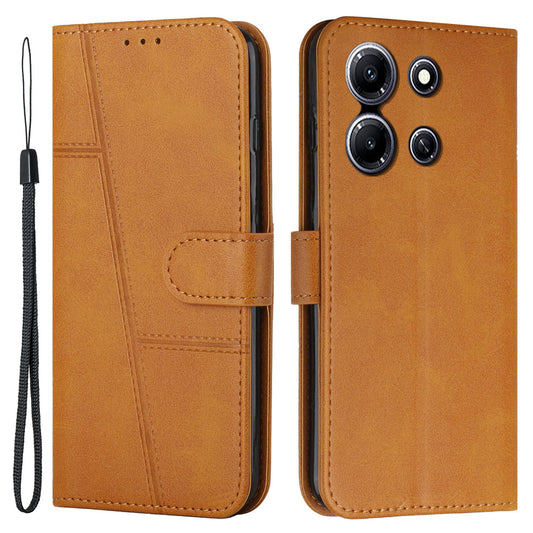 For Infinix Note 30i 4G Full Protection PU Leather Wallet Case Stand Cell Phone Cover