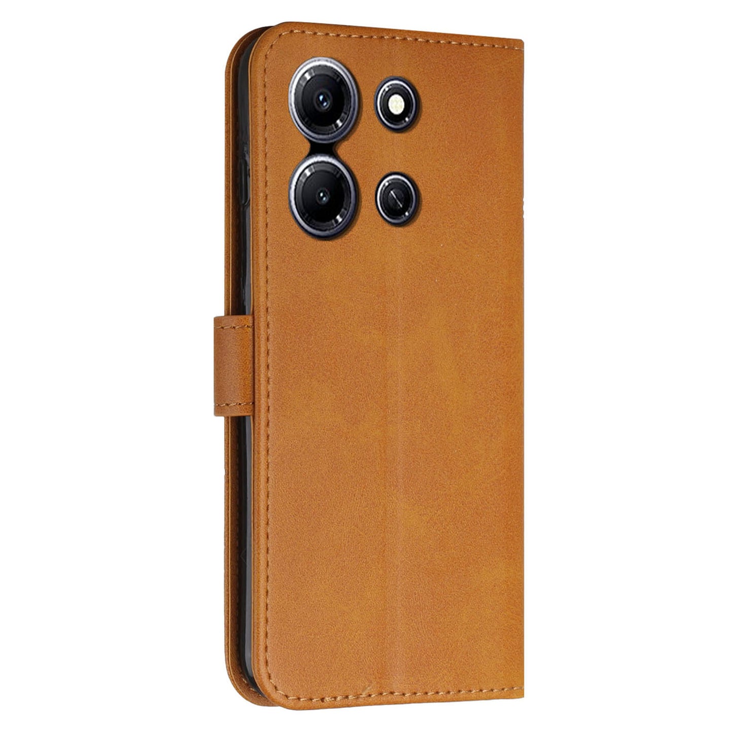 For Infinix Note 30i 4G Full Protection PU Leather Wallet Case Stand Cell Phone Cover