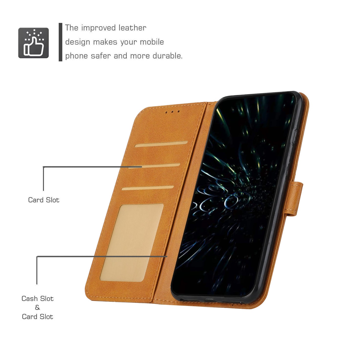 For Infinix Note 30i 4G Full Protection PU Leather Wallet Case Stand Cell Phone Cover