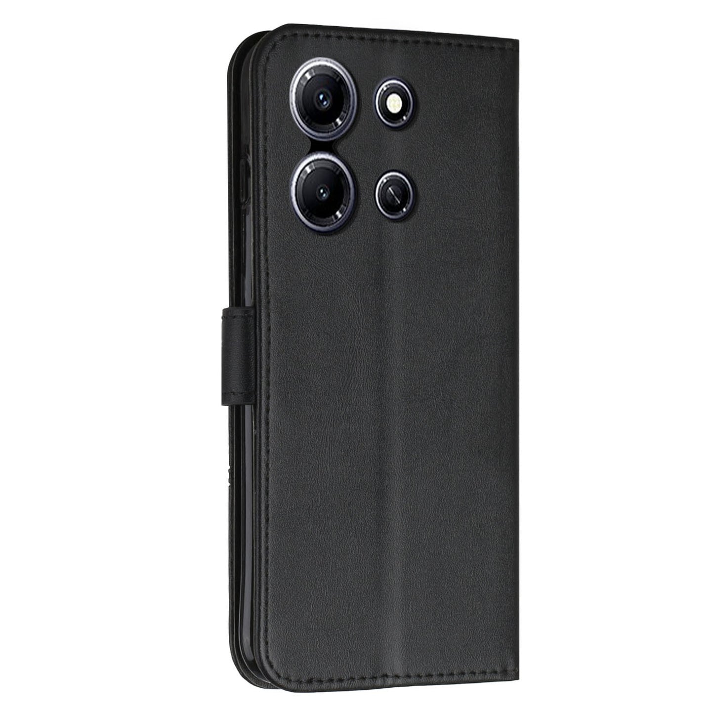 For Infinix Note 30i 4G Full Protection PU Leather Wallet Case Stand Cell Phone Cover