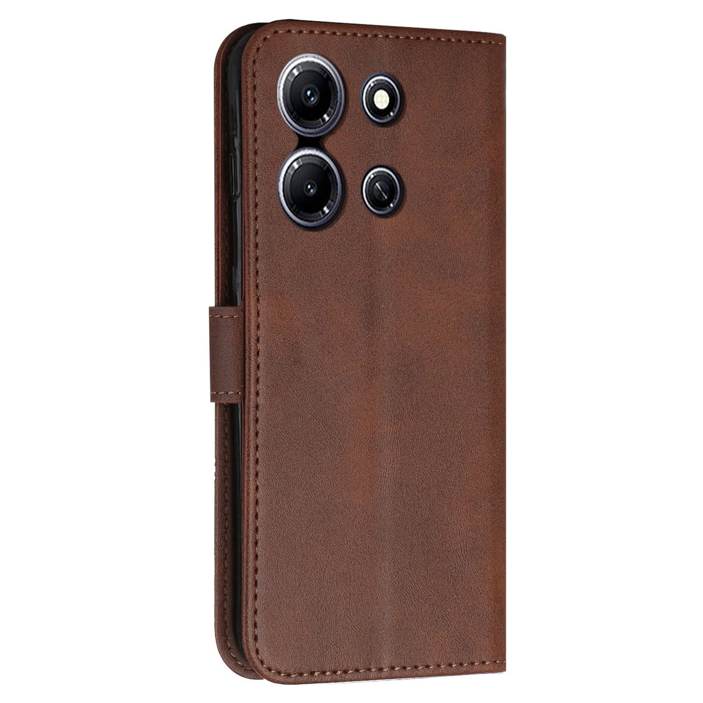 For Infinix Note 30i 4G Full Protection PU Leather Wallet Case Stand Cell Phone Cover