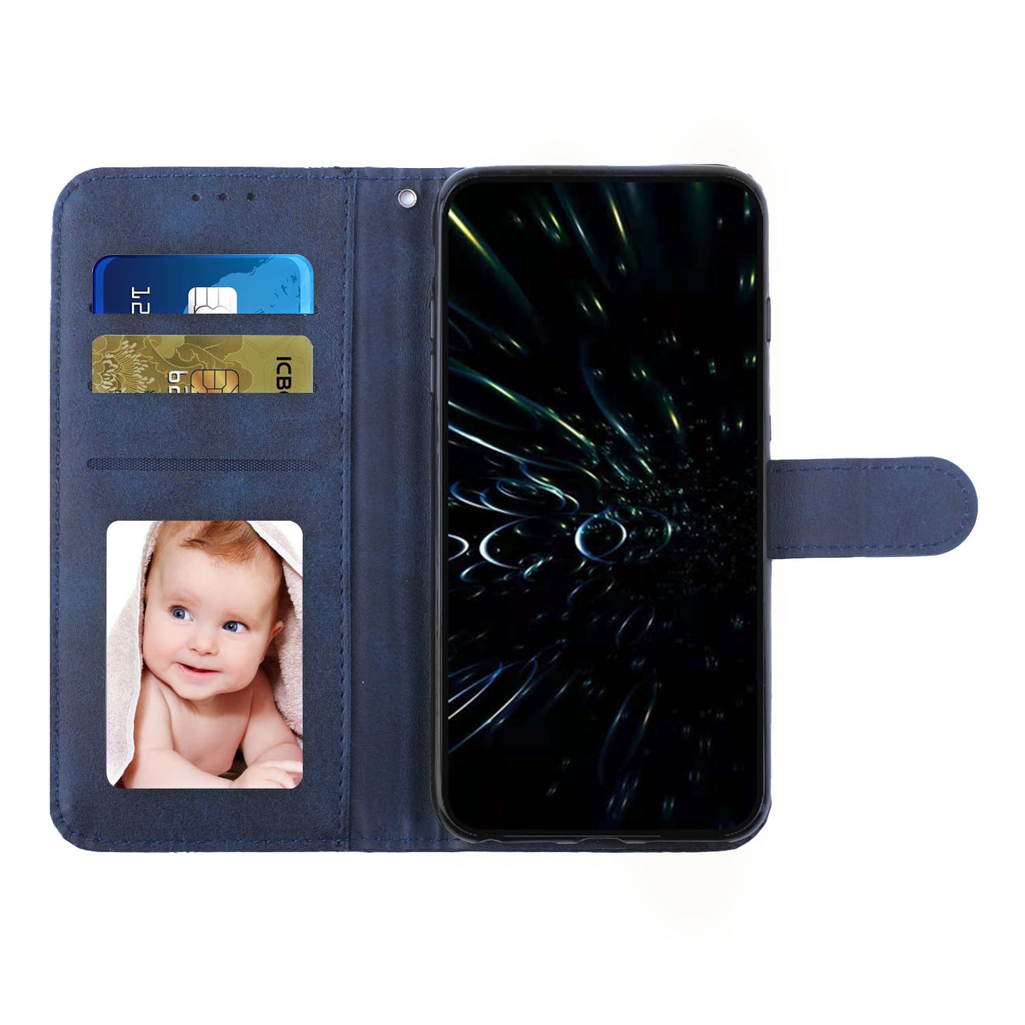 For Infinix Note 30i 4G Full Protection PU Leather Wallet Case Stand Cell Phone Cover