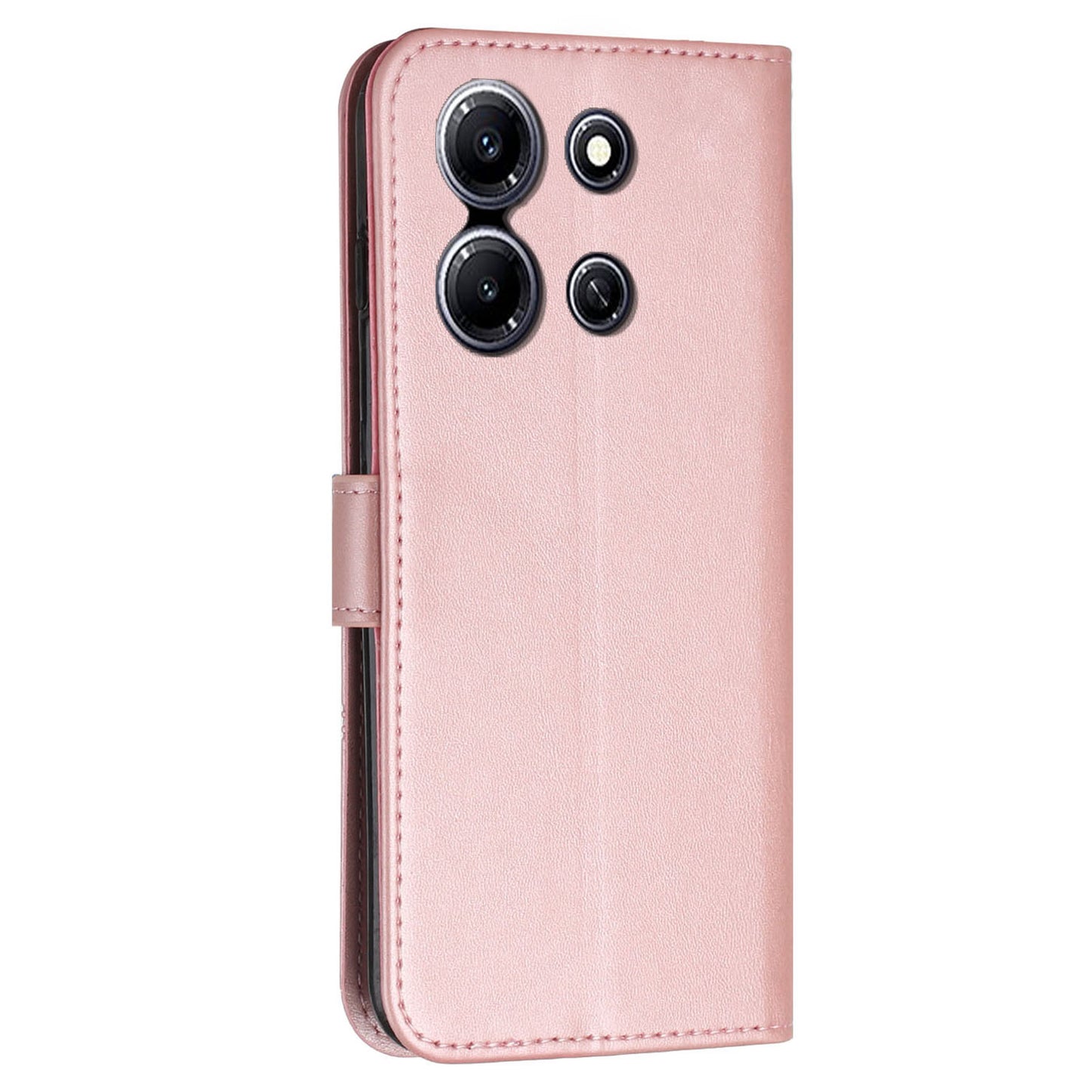 For Infinix Note 30i 4G Full Protection PU Leather Wallet Case Stand Cell Phone Cover