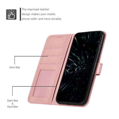 For Infinix Note 30i 4G Full Protection PU Leather Wallet Case Stand Cell Phone Cover