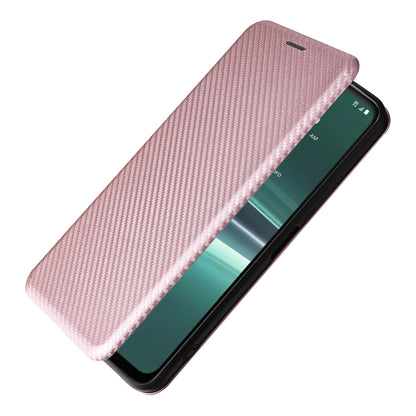 For HTC U23 Pro 5G Phone Stand Case Carbon Fiber Texture Leather Cover with Card Slot