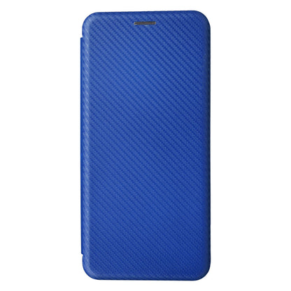 For HTC U23 Pro 5G Phone Stand Case Carbon Fiber Texture Leather Cover with Card Slot