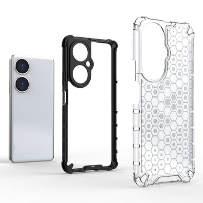 For Huawei Nova 11i Honeycomb Texture TPU+PC Cover Drop-proof Phone Case