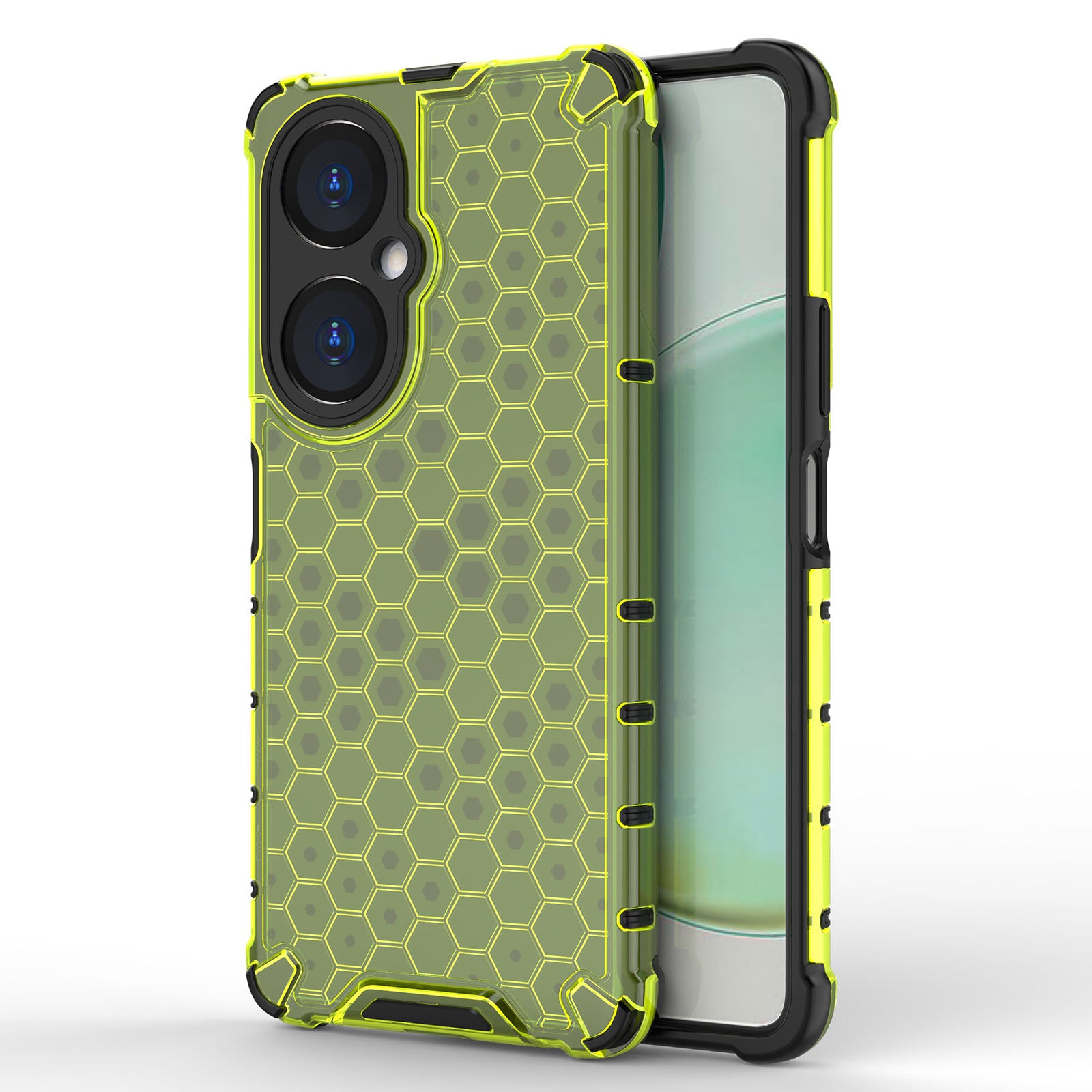 For Huawei Nova 11i Honeycomb Texture TPU+PC Cover Drop-proof Phone Case