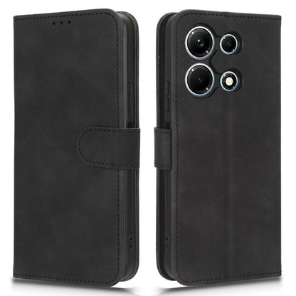 For Infinix Note 30 4G Skin-touch PU Leather Phone Case Wallet Stand Protective Phone Cover