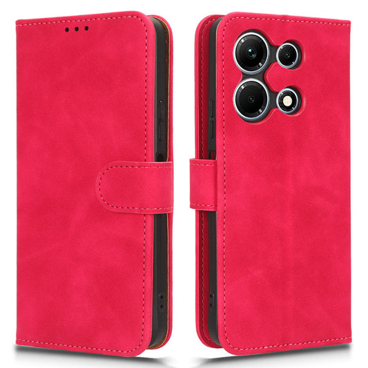 For Infinix Note 30 4G Skin-touch PU Leather Phone Case Wallet Stand Protective Phone Cover