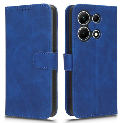 For Infinix Note 30 4G Skin-touch PU Leather Phone Case Wallet Stand Protective Phone Cover