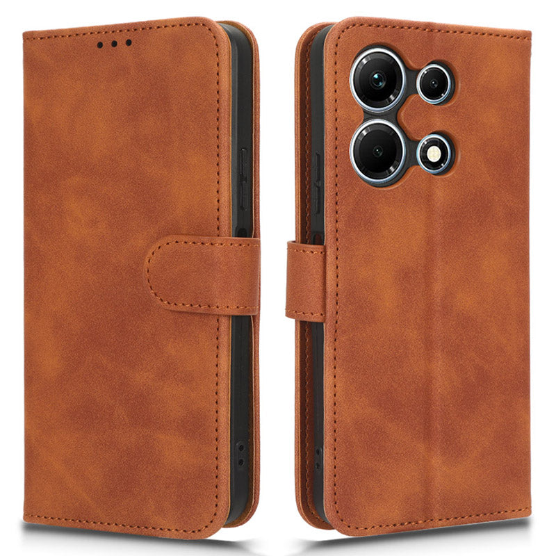For Infinix Note 30 4G Skin-touch PU Leather Phone Case Wallet Stand Protective Phone Cover