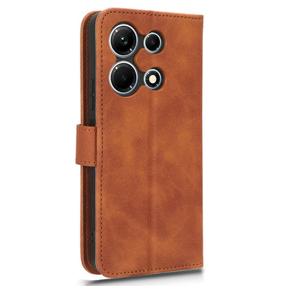 For Infinix Note 30 4G Skin-touch PU Leather Phone Case Wallet Stand Protective Phone Cover