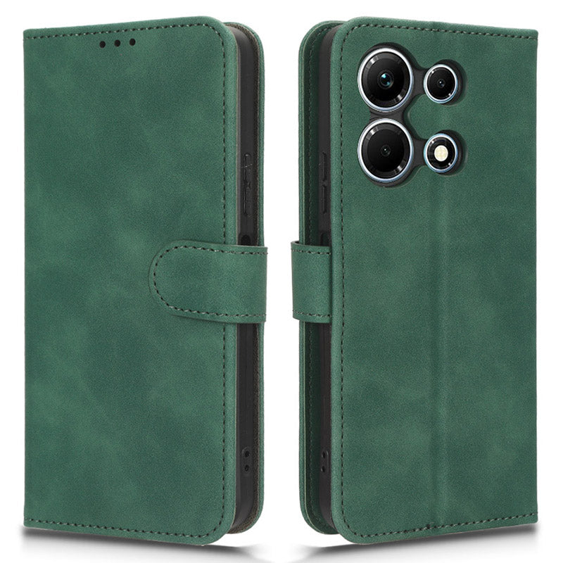 For Infinix Note 30 4G Skin-touch PU Leather Phone Case Wallet Stand Protective Phone Cover