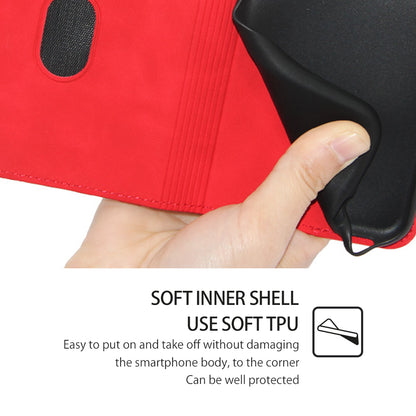 For Infinix Hot 30i Stand PU Leather Case Skin-touch Phone Cover with Card Holder