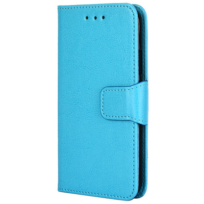 For Infinix Hot 30i Textured PU Leather Wallet Stand Case Anti-scratch Phone Cover