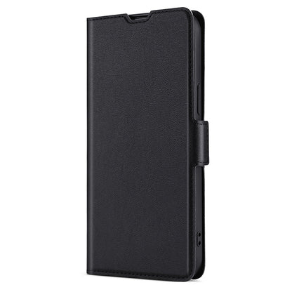 For Infinix Hot 30i PU Leather Viewing Stand Phone Cover Card Holder Shockproof Case