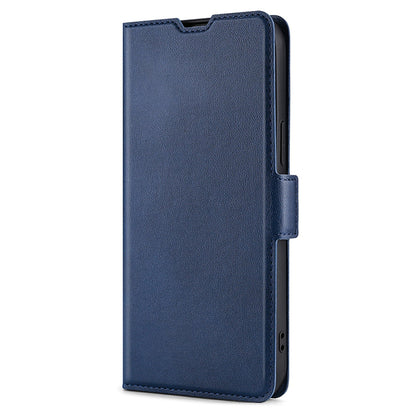 For Infinix Hot 30i PU Leather Viewing Stand Phone Cover Card Holder Shockproof Case