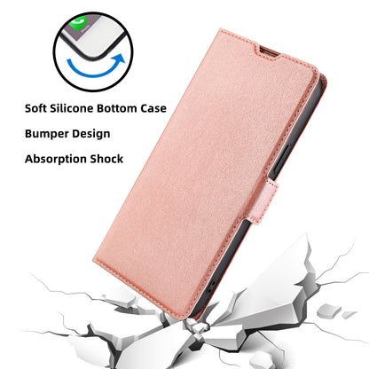 For Infinix Hot 30i PU Leather Viewing Stand Phone Cover Card Holder Shockproof Case